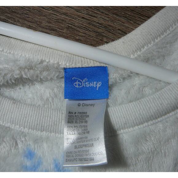 Disney Olaf Girls XL (16-18) "I'm Snow Cute" Fuzzy Sleepwear - Picture 7 of 7